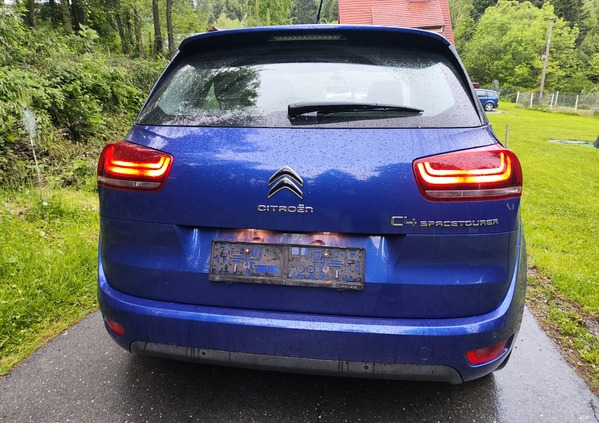 Citroen C4 SpaceTourer cena 32900 przebieg: 116000, rok produkcji 2018 z Wołczyn małe 121